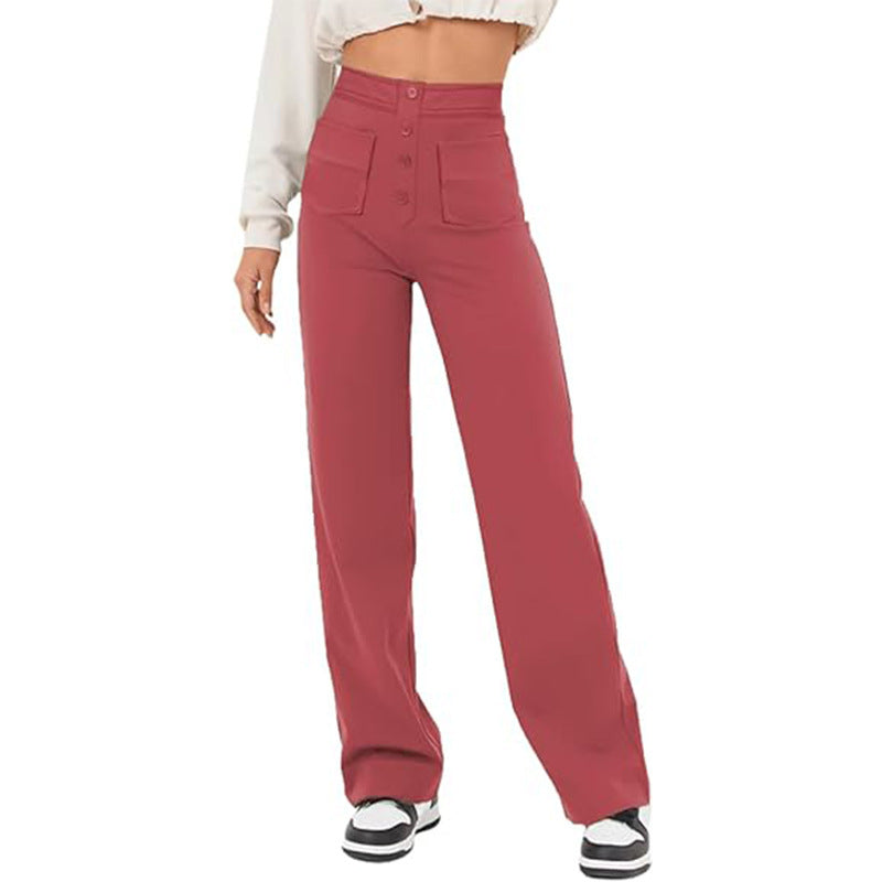 Sanya- Pantalon Taille Haute Jadorelle - Confort au Quotidien france Belgique suisse