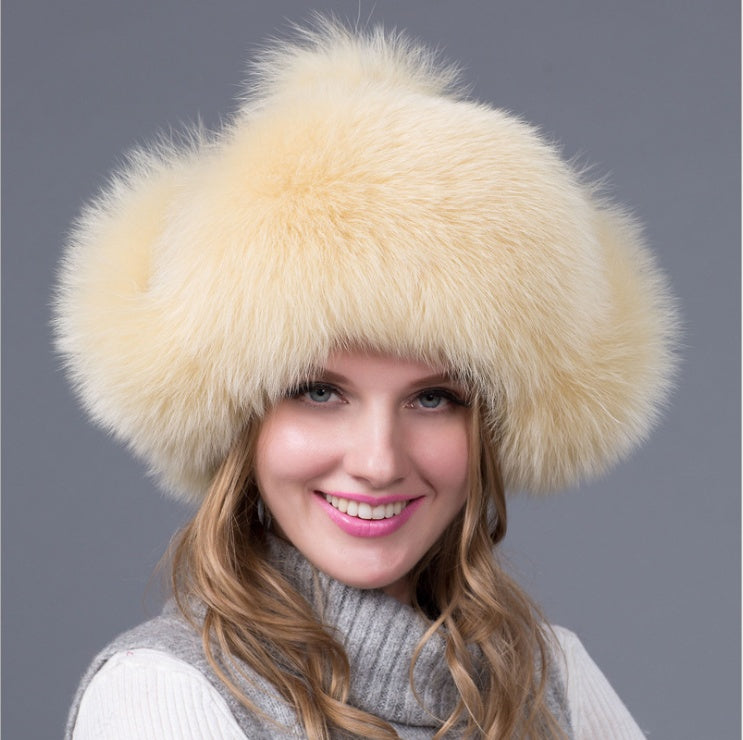 Vanya- Chapeau Renard Jadmode - Élégance Hivernale france suisse belgique