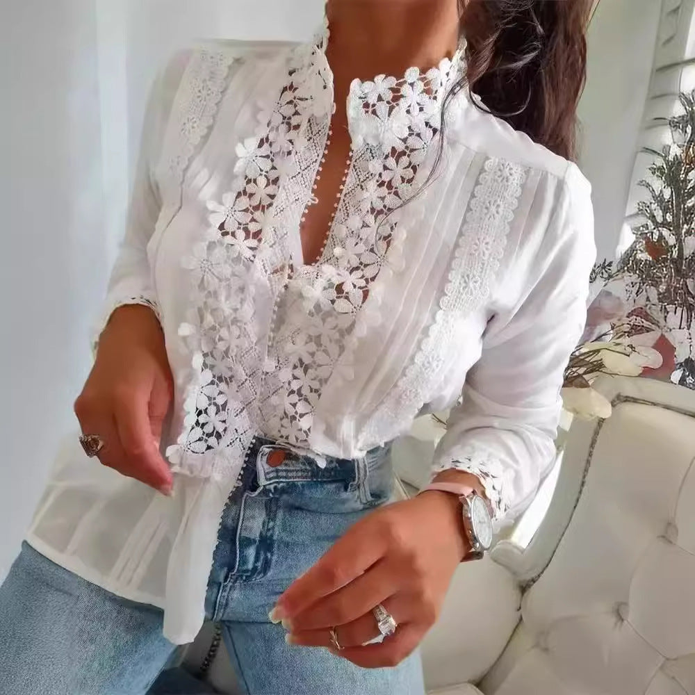 Zara- Chemise Dentelle Jadorelle - Élégance Féminine france belgique suisse