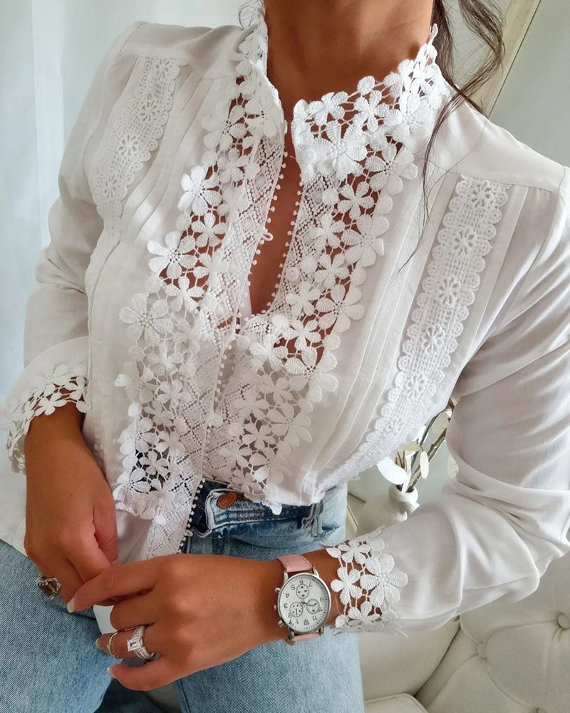 Zara- Chemise Dentelle Jadorelle - Élégance Féminine france belgique suisse