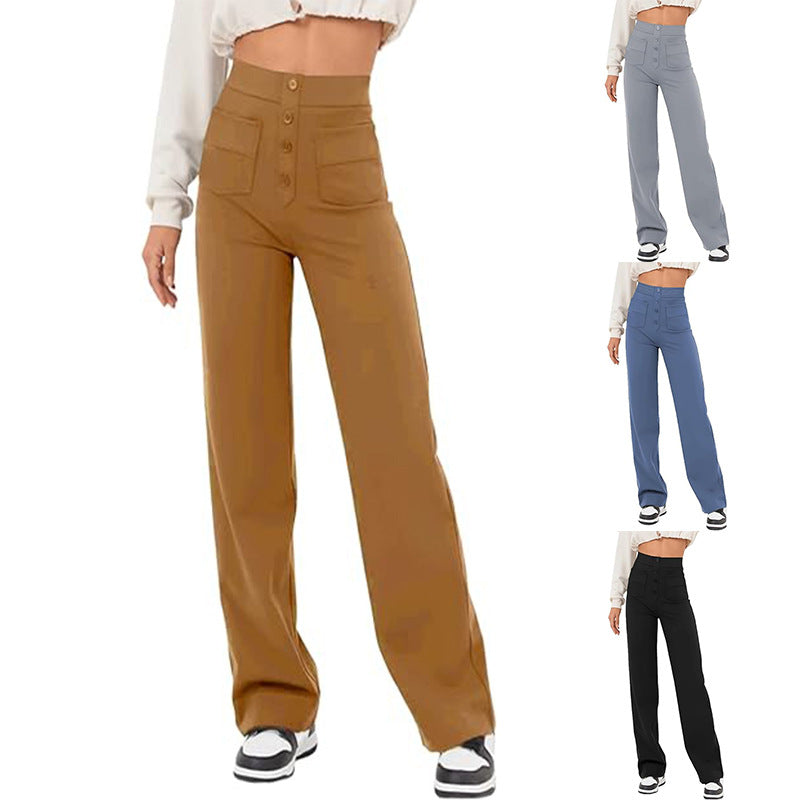 Sanya- Pantalon Taille Haute Jadorelle - Confort au Quotidien france Belgique suisse
