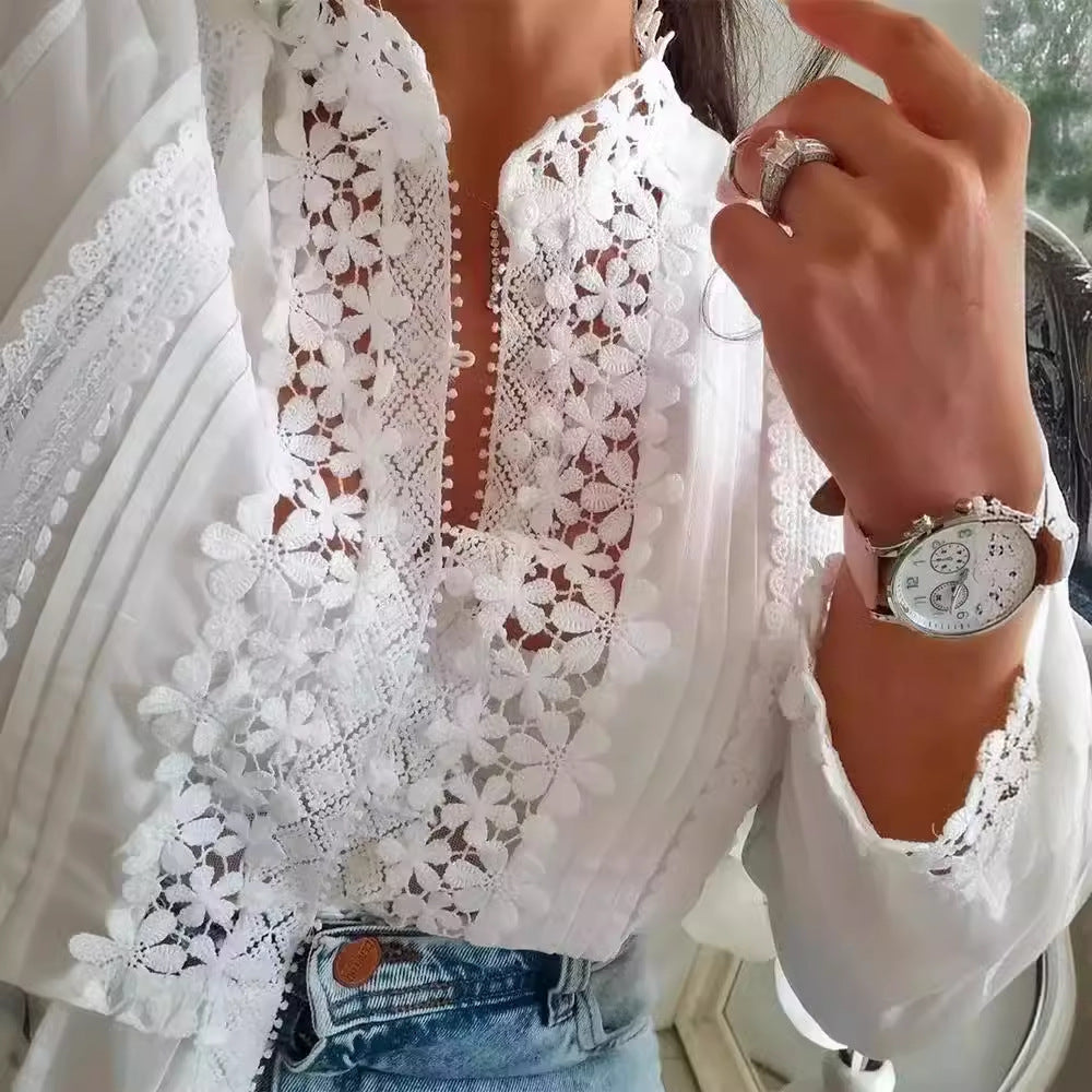 Zara- Chemise Dentelle Jadorelle - Élégance Féminine france belgique suisse
